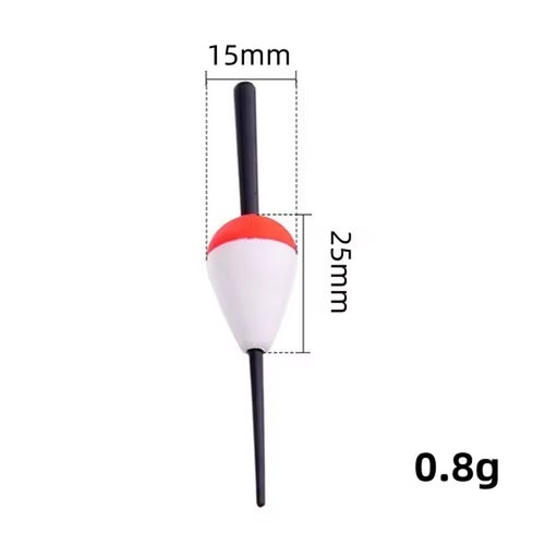 10Pcs/Lot Foam Fishing Float Bobber Floating 0.8G-60G Buoy Flotador Boias De Pesca Fishing Light Stick Tube for Fishing Tackle