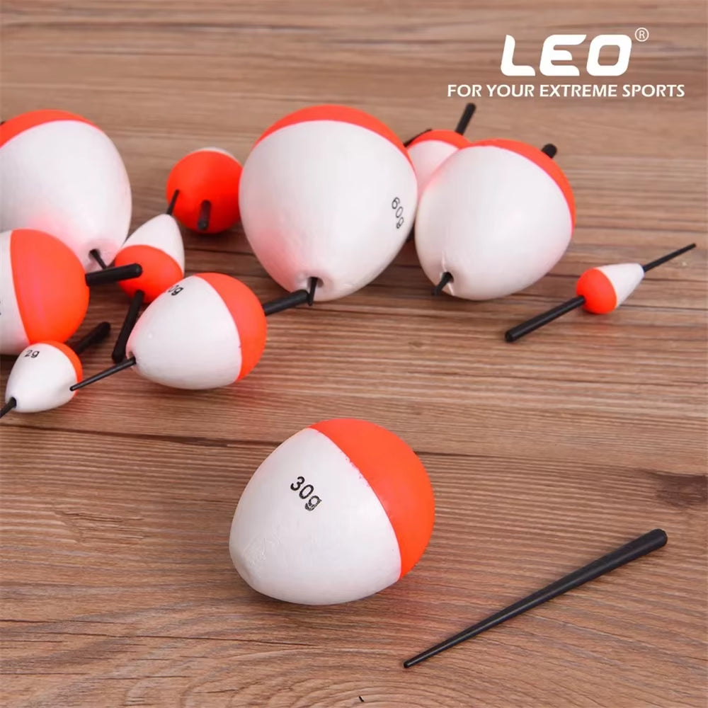 10Pcs/Lot Foam Fishing Float Bobber Floating 0.8G-60G Buoy Flotador Boias De Pesca Fishing Light Stick Tube for Fishing Tackle